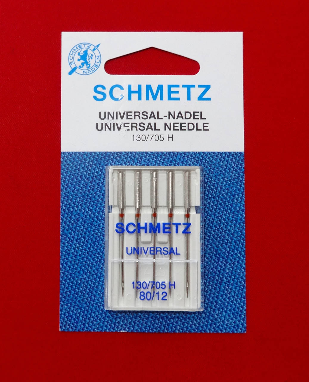 

Иглы универсальные № 80/12 Schmetz для бытовых швейных машин