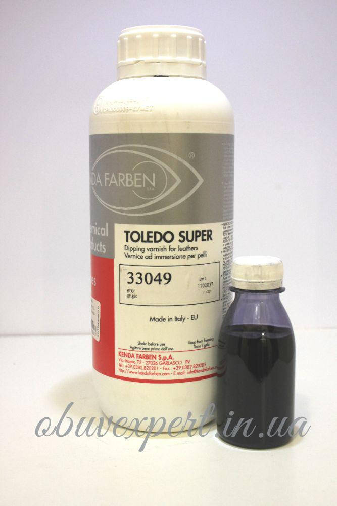 

Фарба Toledo Super Kenda Farben 33049 grey / сірий, спиртова для шкіри, 100 мл, Серый