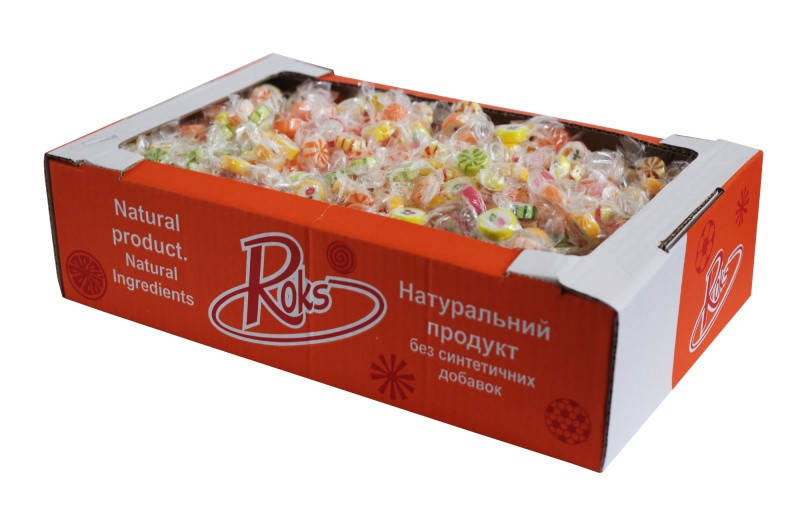 

Льодяники Roks Мікро, 2,7 г, 3,3 кг