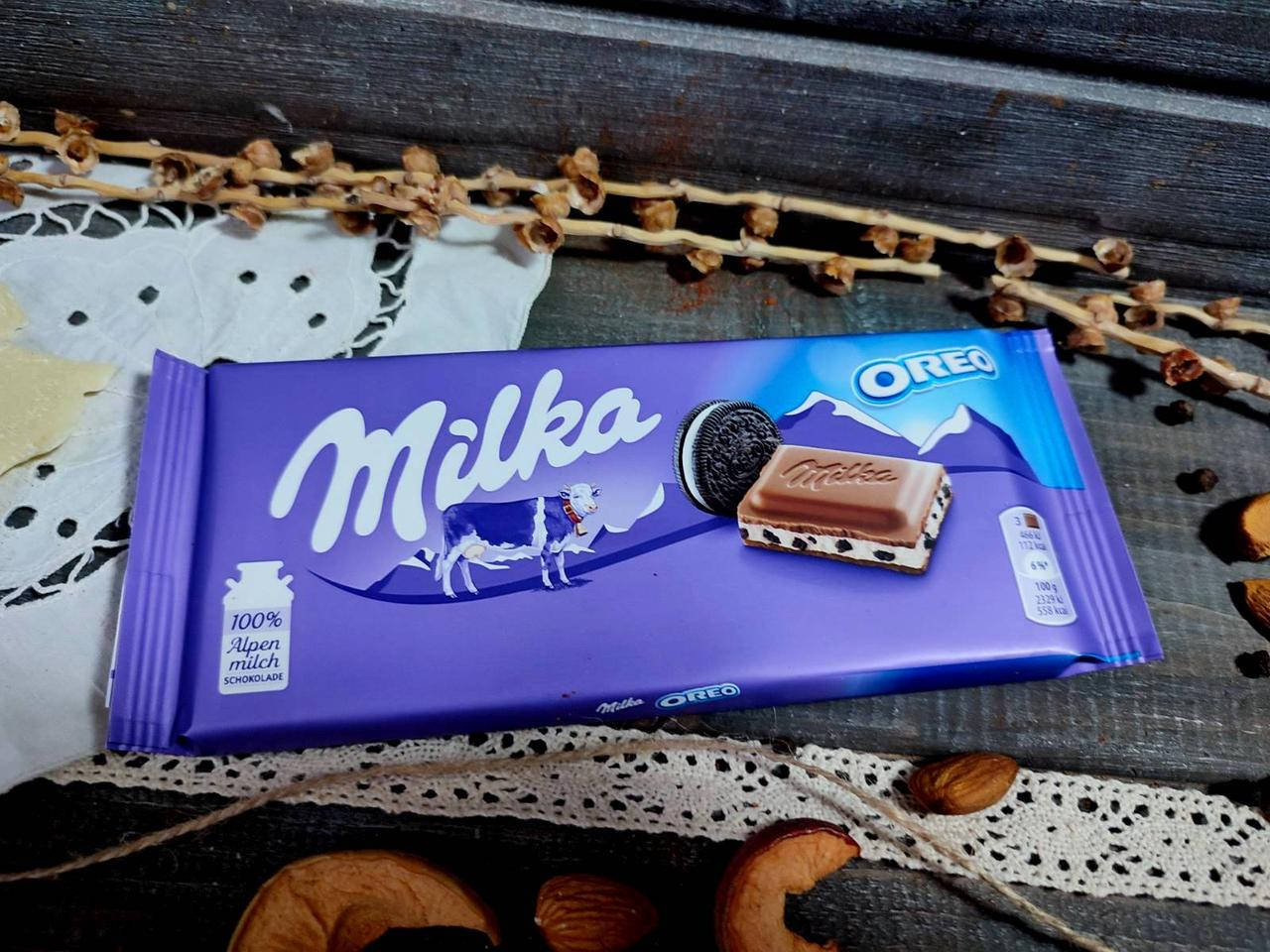 

Шоколад Milka OREO, 85 г