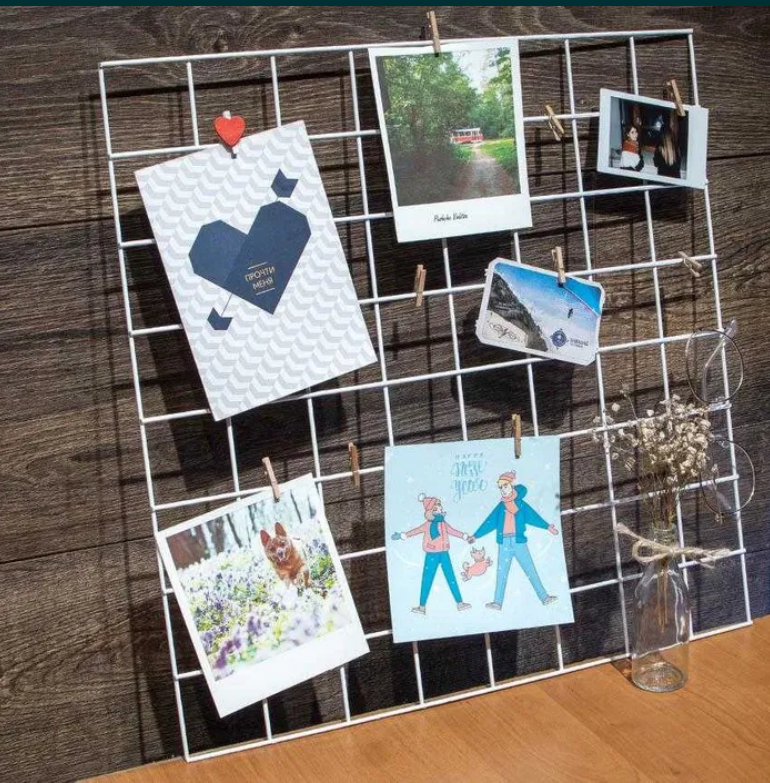 

Мудборд /Moodboard 60*30см + 8 прищепок