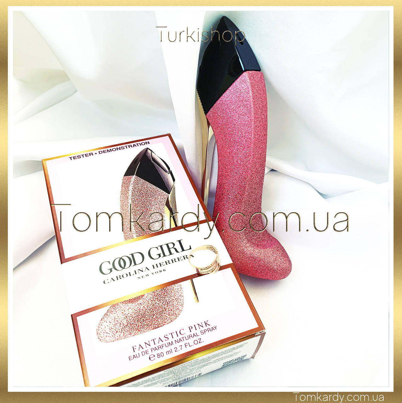 

Женские духи Carolina Herrera Good Girl Fantastic Pink [Tester] 80 ml. Каролина Эррера Гуд Герл Фантастик Пинк
