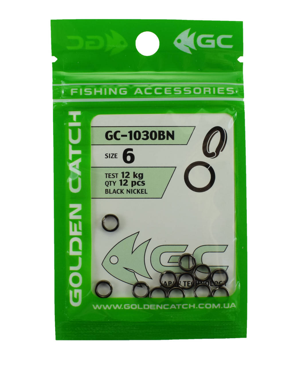 

Кольцо заводное Golden Catch 1030BN № 6