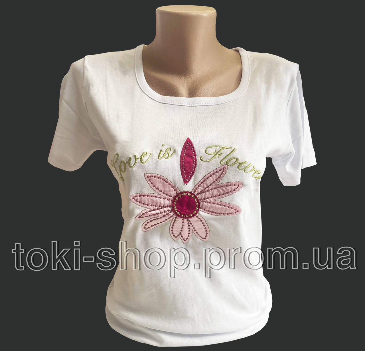 

Женская футболка Zeliha Турция XL, Белый