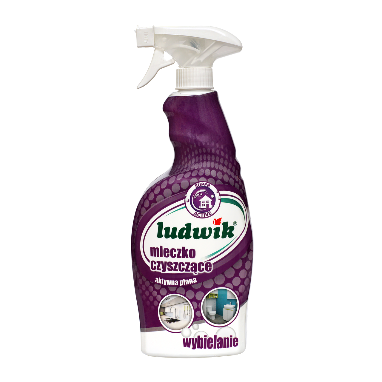 

Чистящее молочко-спрей для всего дома Ludwik 750мл Super active