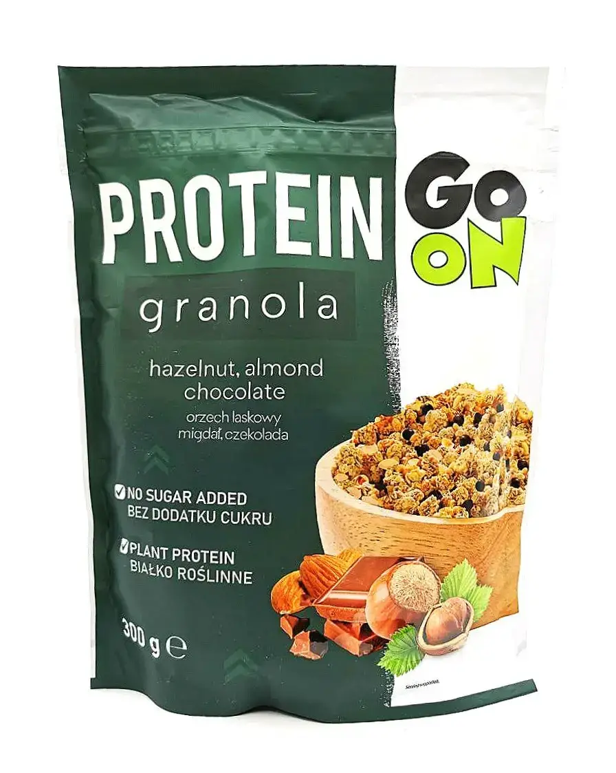

Гранола Go On Protein Granola, 300г - шоколад та горіхи