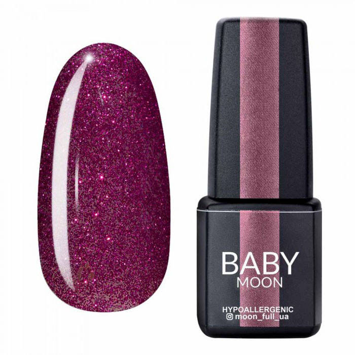

Гель-лак Baby Moon Dance Diamond №13, 6 мл (бордово-розовый шиммерный)