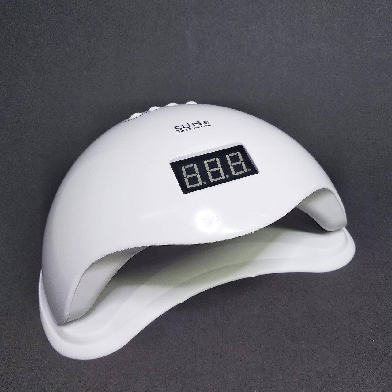 

LED UV Лампа для ногтей Sun 5 Nail Lamp 48W Белая, Белый
