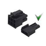 

Коннектор питания видеокарты 6+2pin, чёрный