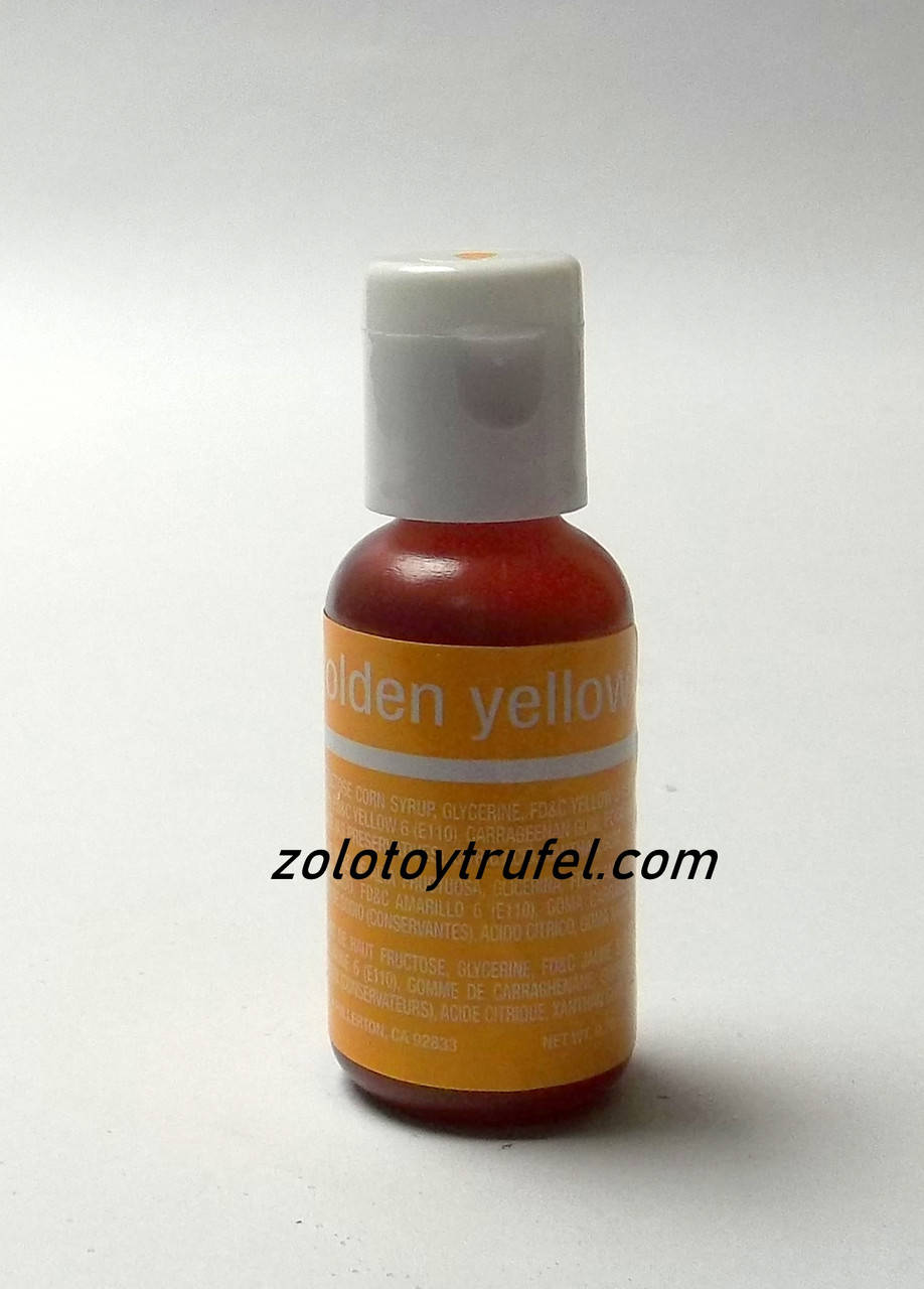 

Краситель гелевый "Golden Yellow 20 мл",Chefmaster