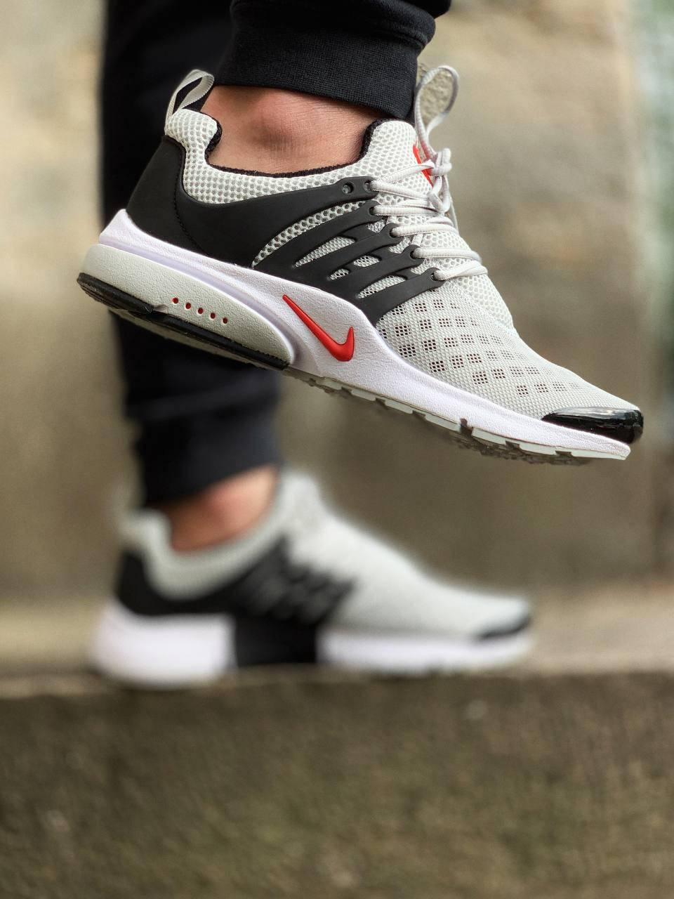 

Мужские кроссовки Nike Presto Grey Red, Серый