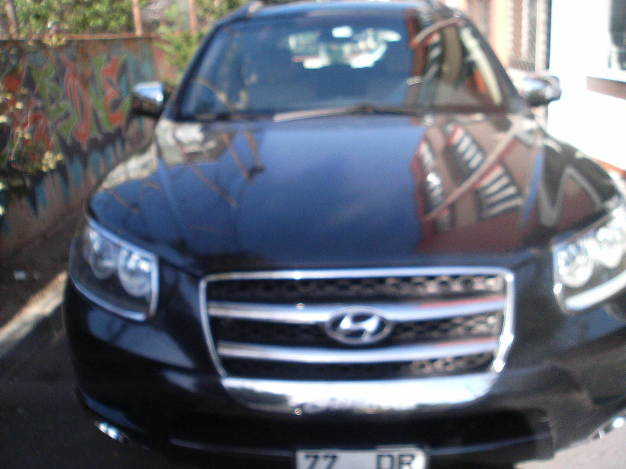 

Накладка на решетку (2006-2010, 2 шт, нерж.) - Hyundai Santa Fe 2 2006-2012 гг.