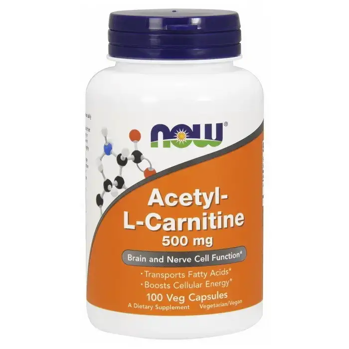 

Ацетил Л-карнитин NOW Acetyl-L-Carnitine 500 mg 100 veg caps