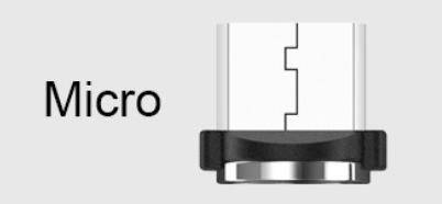 

Коннектор магнитный,головка microUSB на магнитный кабель