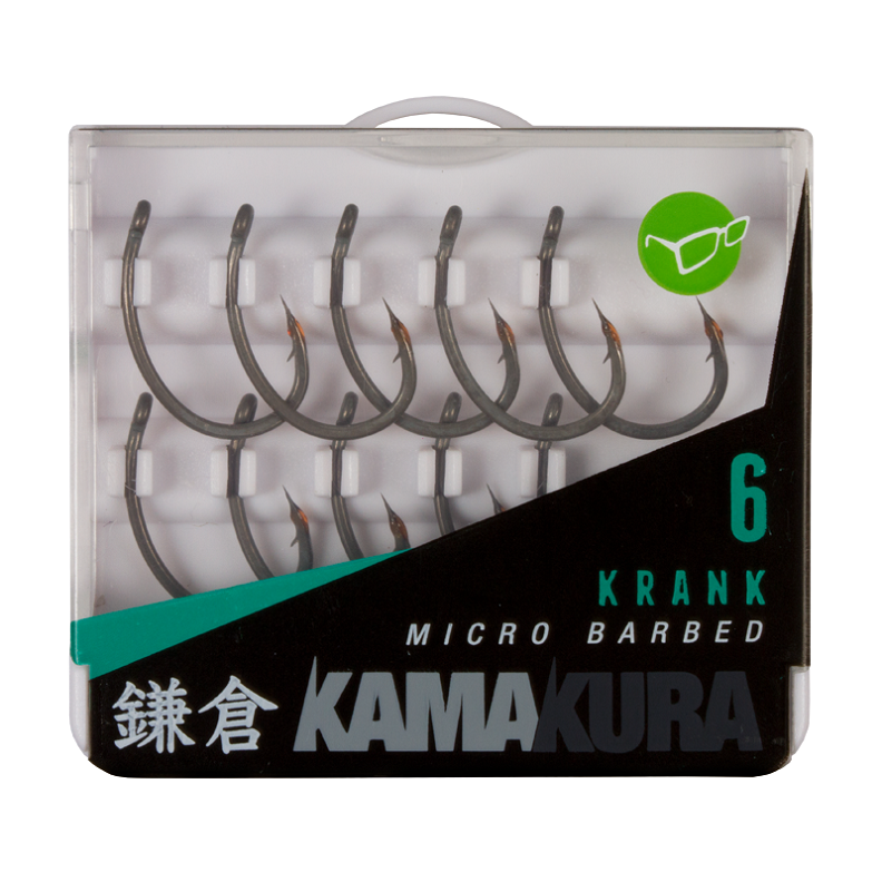 

Карповые крючки Korda Kamakura Krank Size 6