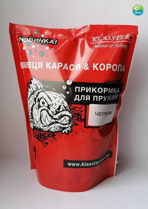 

Прикормка KLASSTER Убийца карася и карпа ЧЕРВЯК для пружин (сухой пластилин), 500 г