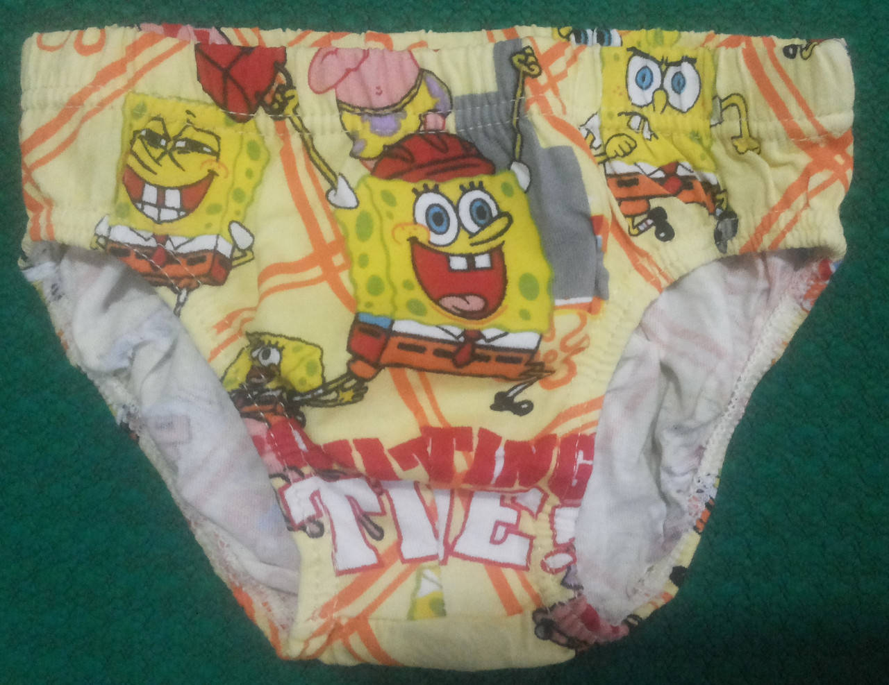 

Трусы для мальчика "Губка Боб", хлопок 100%, 1-4 лет. 1-2 года