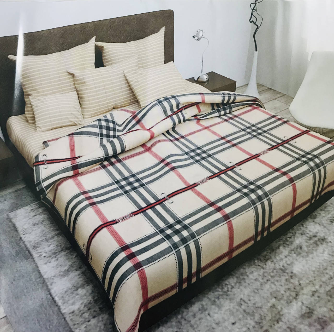 

Бязь Gold Шотландка 220 см