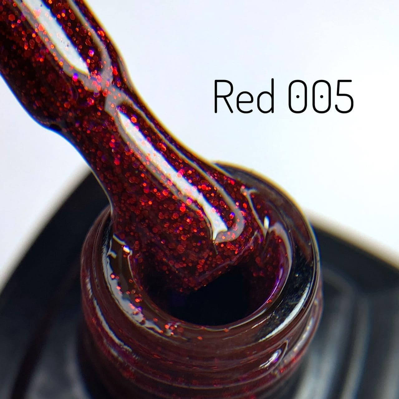 

Гель-лак Kira Nails (Кира Наилс) 6 ml, Red hot Kira Peppers #005