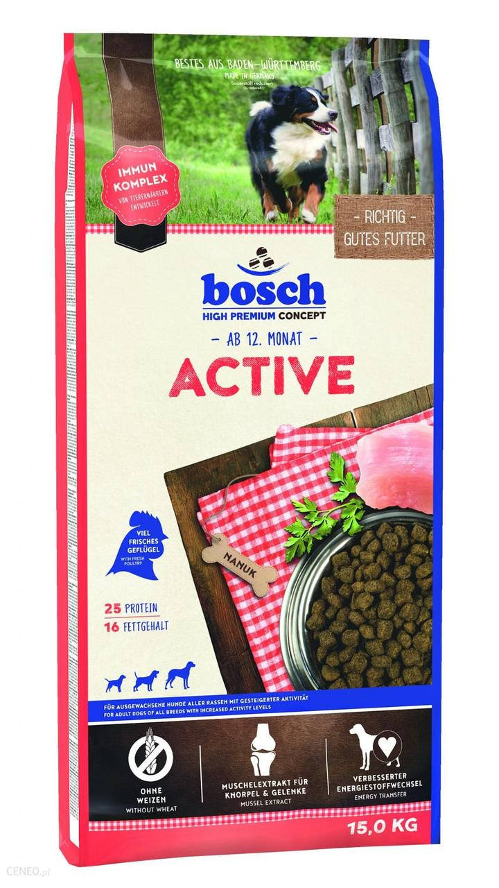 

Корм для собак Bosch Active 15 кг (52110015)