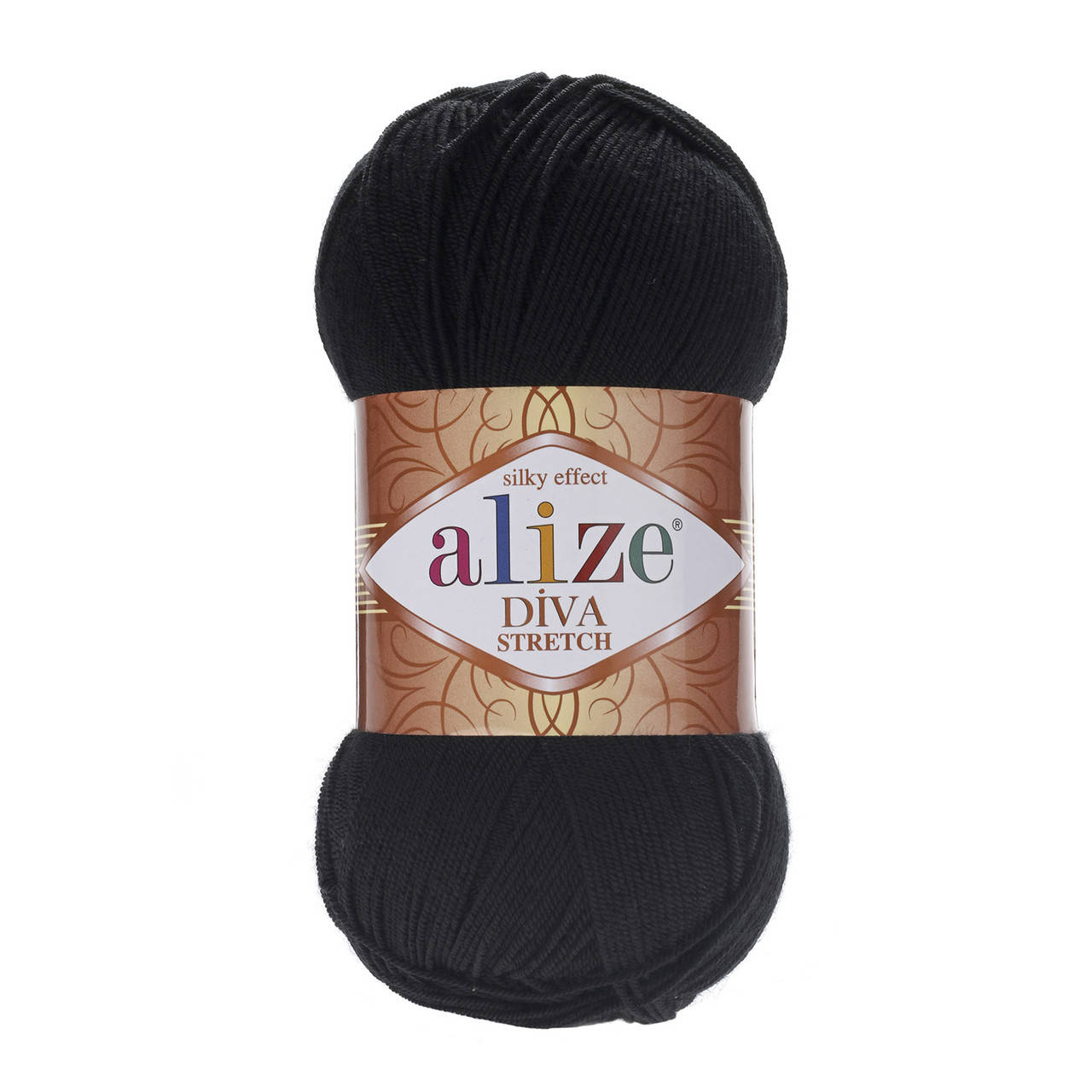 

Пряжа Alize Diva Stretch 60 черный