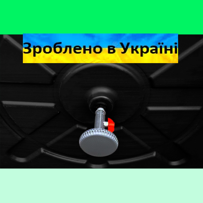 

Емкость бак для летнего душа пластиковый 70л плоский дачный, Черный