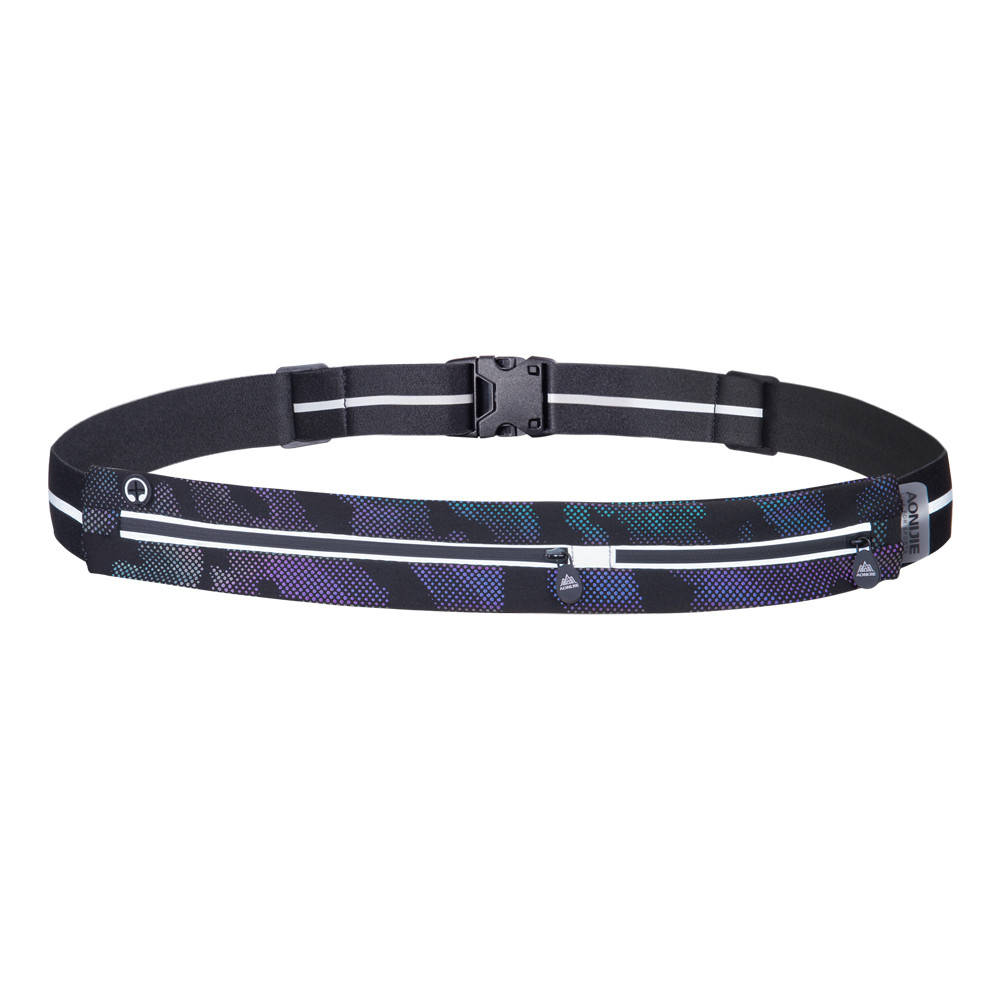 

Сумка на пояс з двома кишенями, Черный