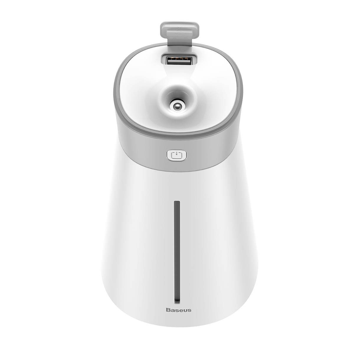 

Зволожувач повітря BASEUS Slim waist Humidifier with accessories |380mL, лампа, вентилятор| Білий