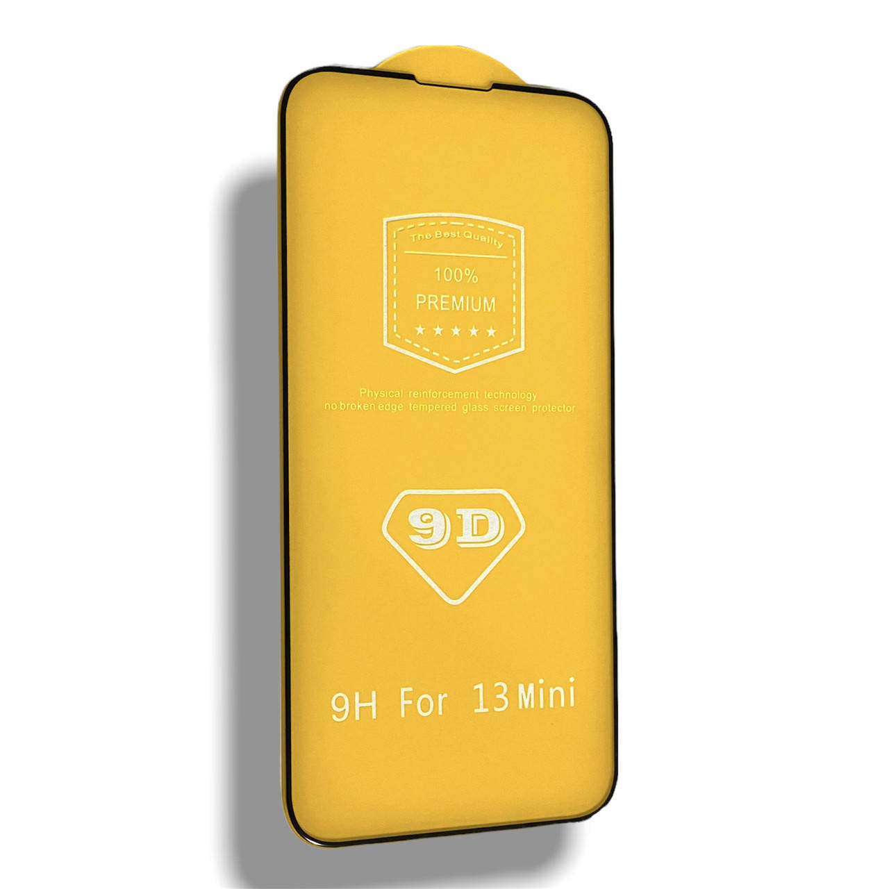 

Защитное стекло DK Full Glue 9D Premium для Apple iPhone 13 mini (black), Черный