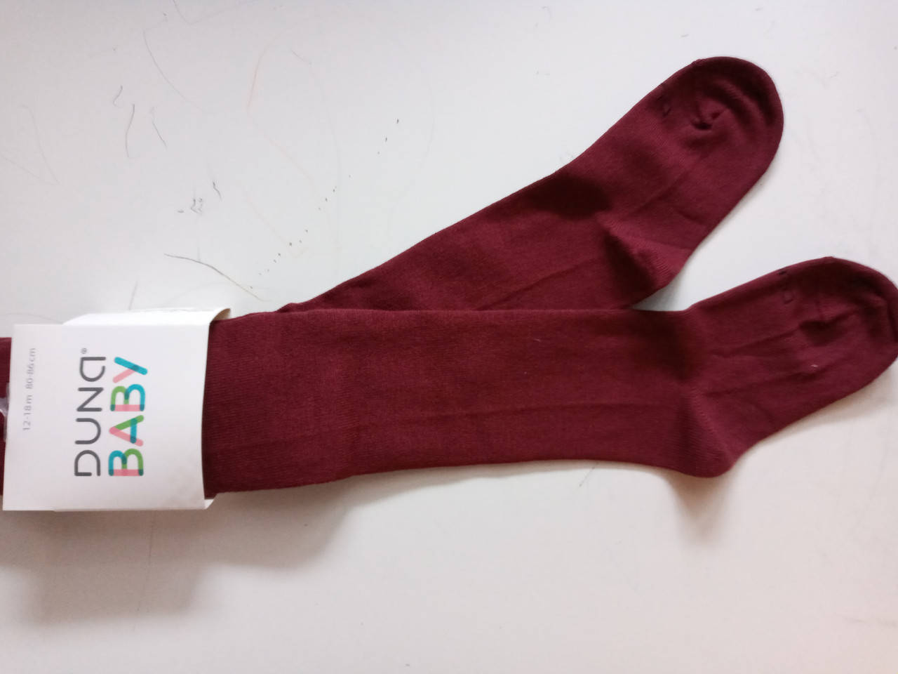 

Колготки детские демисезонные 80-86 ТМ "Дюна" 489-1000-бордо / весна-осень, Бордовый