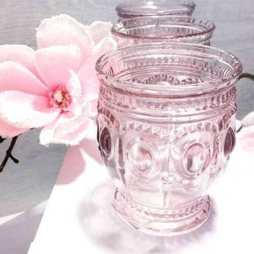 

Набор Стаканов 581-023 из розового стекла 250 мл, Розовый