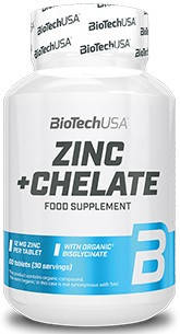 

Цинк BioTech - Zinc + Chelate (60 таблеток)