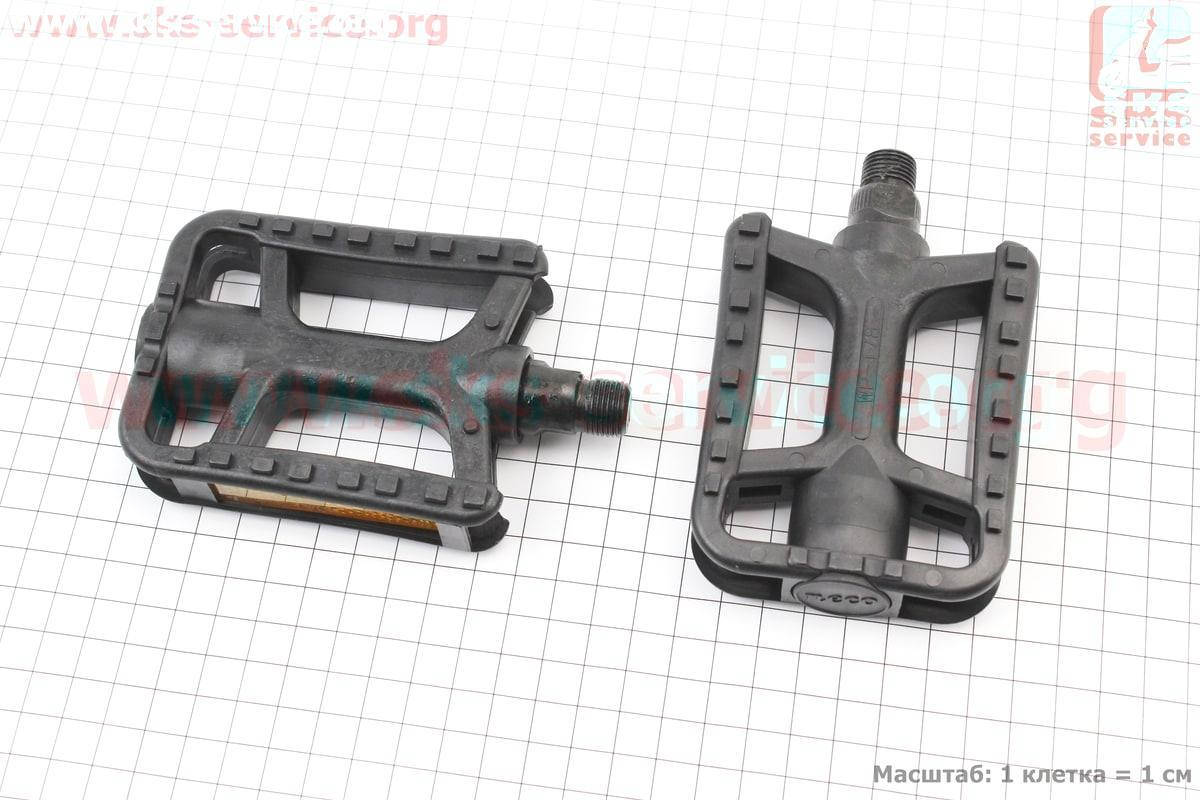 

Педали на MTB 9/16" пластиковые, черные к-кт WP-178