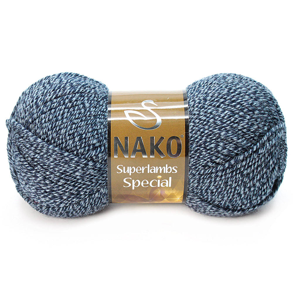 

Nako Superlambs Special темно-синий мулине №21284
