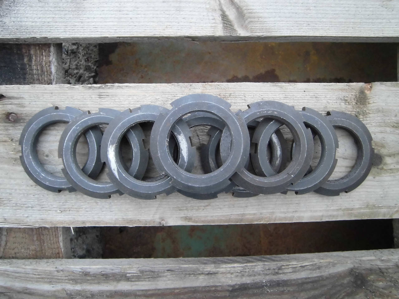 

Гайка круглая шлицевая М12 DIN 981, ГОСТ 11871-88