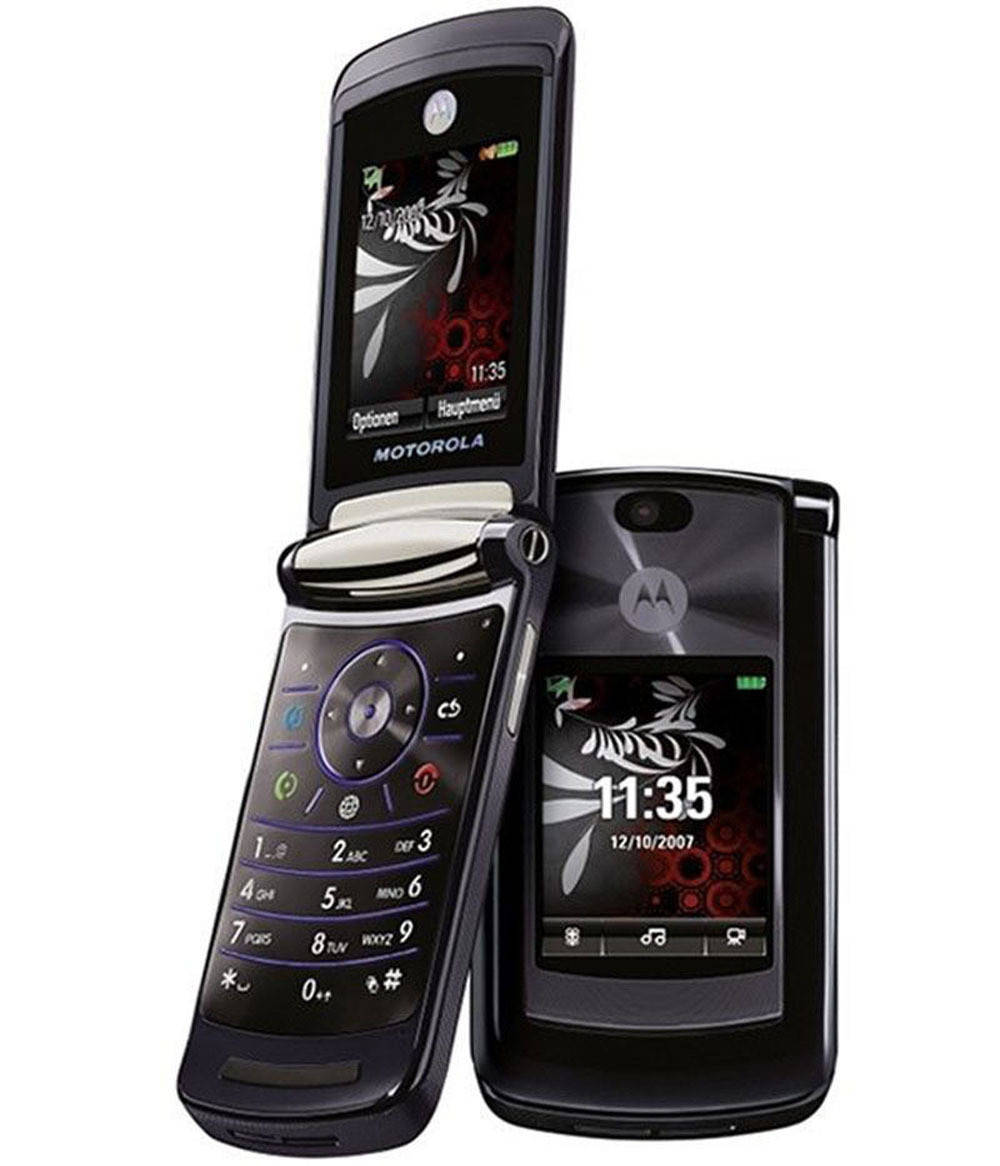 

Раскладушка Motorola RAZR2 V9 Black мобильный телефон, Черный