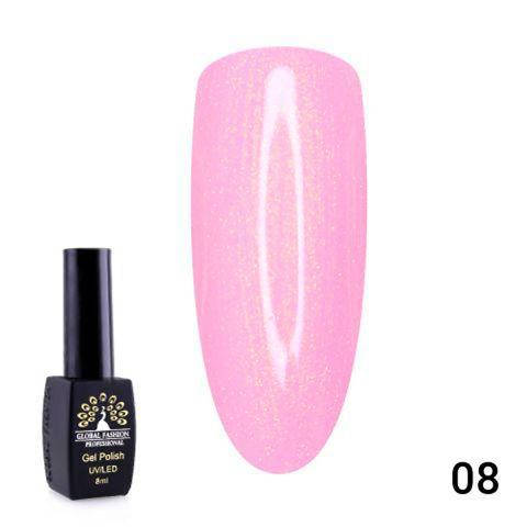 

Гель лак жемчужный ТМ Global Fashion 8ml