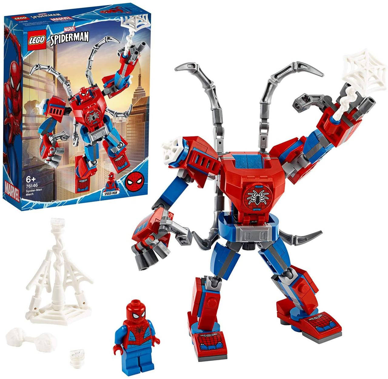

Конструктор Лего 76146 Человек-Паук: трансформер LEGO Marvel Spider-Man