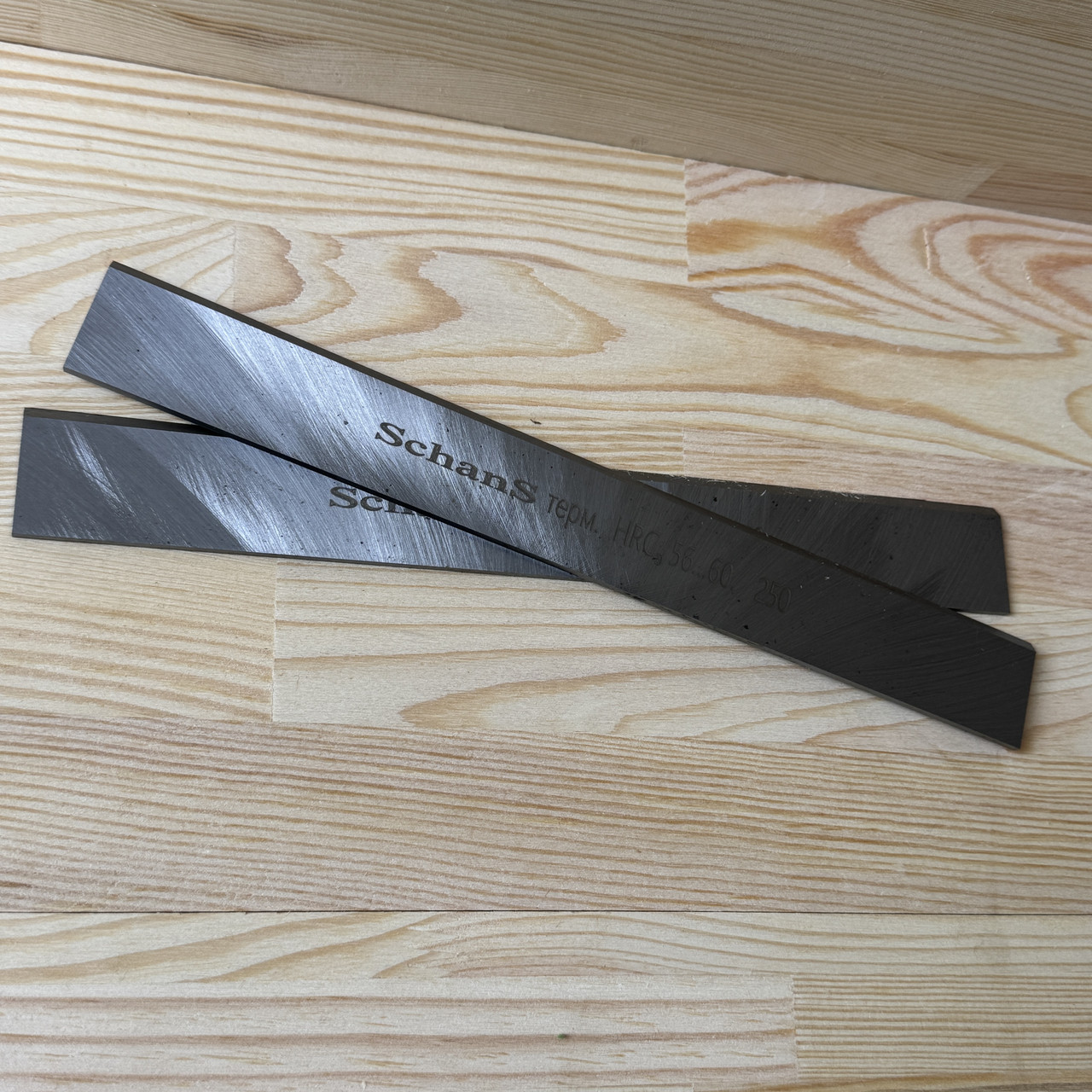 Ніж Фугувальний 410х35х3 "SHANS" односторонні