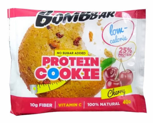 

Протеиновое печенье Bombbar Вишня (40 грамм)