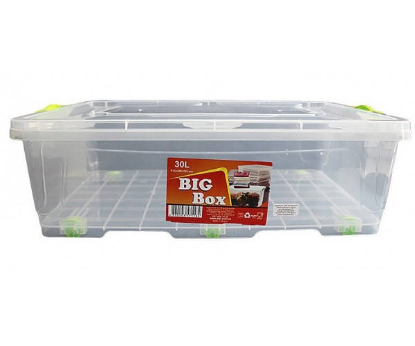 

Контейнер для зберігання речей Big Box 30 л (харчовий) 61,5*39*19см (*5)