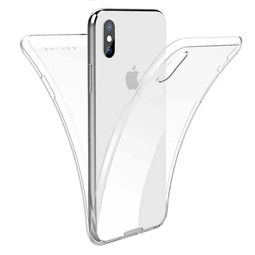 

Чохол силіконовий 360 Degree для iPhone X / XS Transparent, Прозрачный