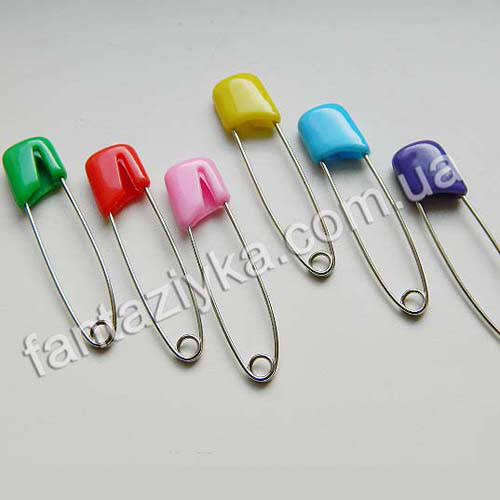 

Булавка с пластиковым ушком безопасная, постельная