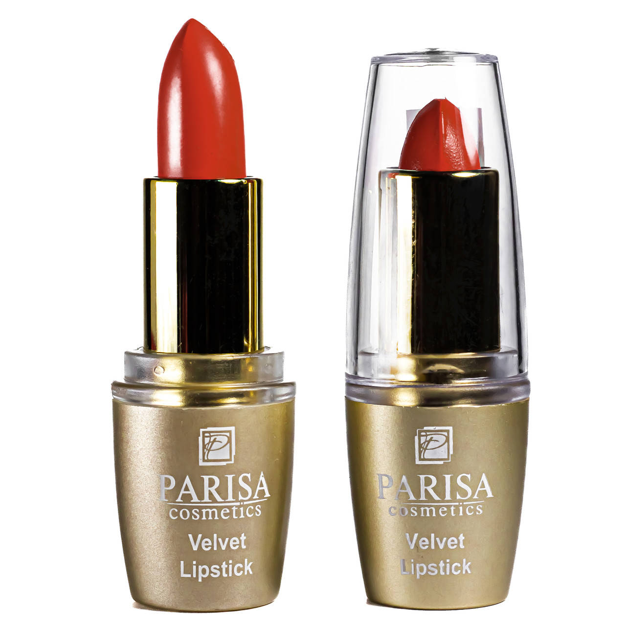 

Помада для губ Parisa Cosmetics матовая Velvet Matte L-05 № 02 Коралловая