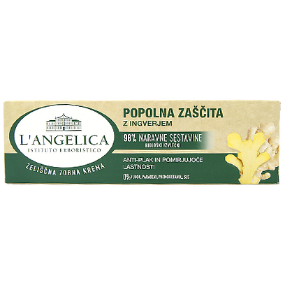 

Зубна паста Ланджеліка мята/імбир L`Angelica ginger/mint 75ml 12шт/ящ (Код : 00-00011433)