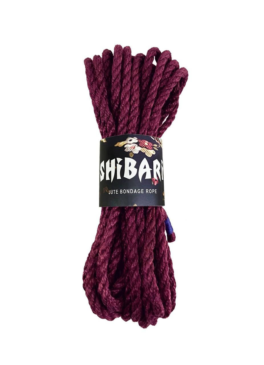 

Джутовая веревка для Шибари Feral Feelings Shibari Rope, 8 м фиолетовая Kitty