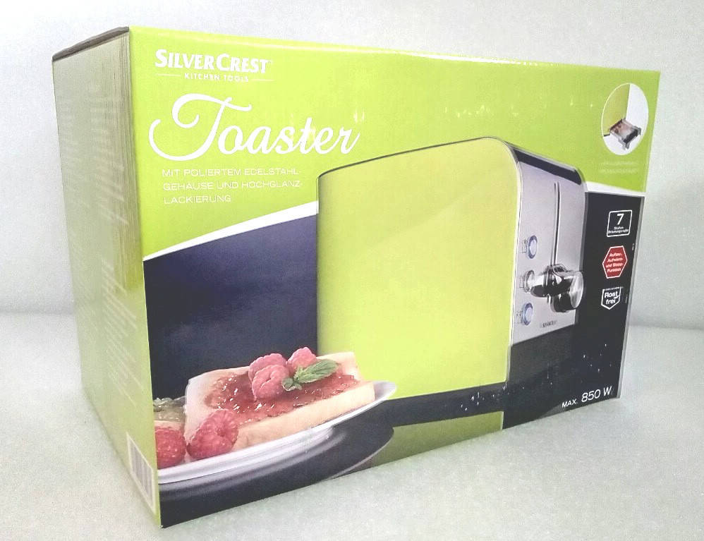 

Тостер SilverCrest STS 850 A1 Green