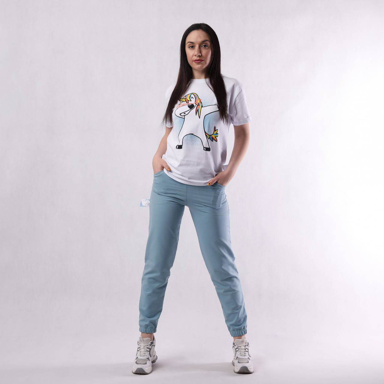 

Женские спортивные штаны "Street style" 42/44, Бирюза
