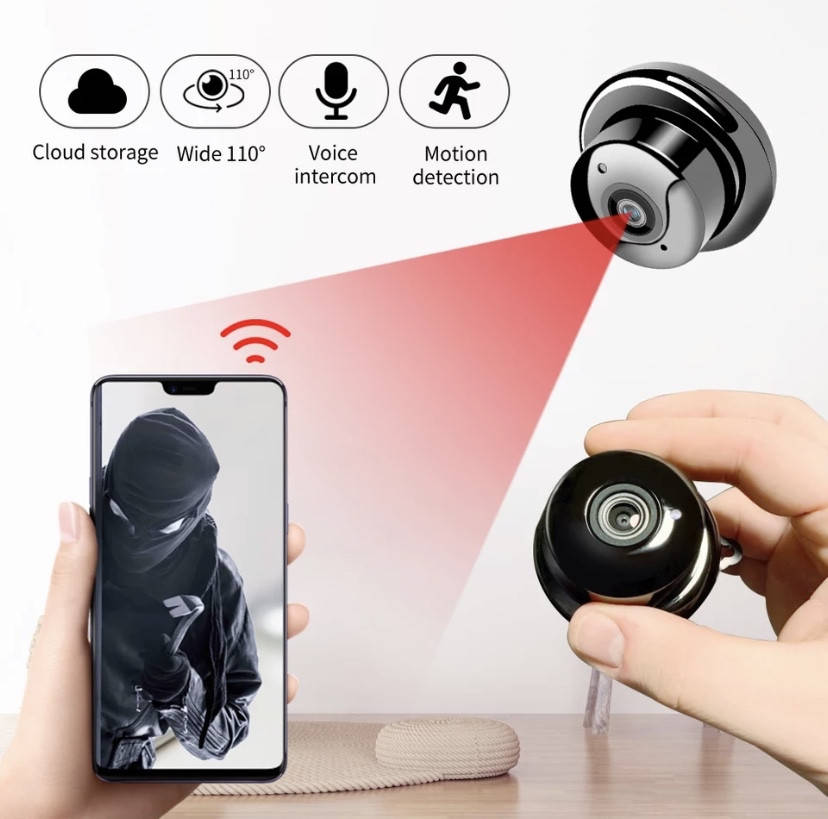 

SDETER 1080P Беспроводная мини Wi-Fi камера ночной режим