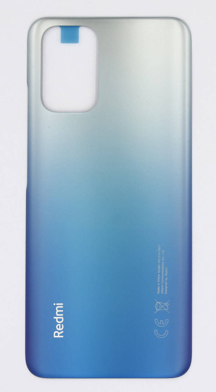 

Крышка батареи Xiaomi Redmi Note 10S NFC, Blue (55050000Y19T), оригинал, Синий